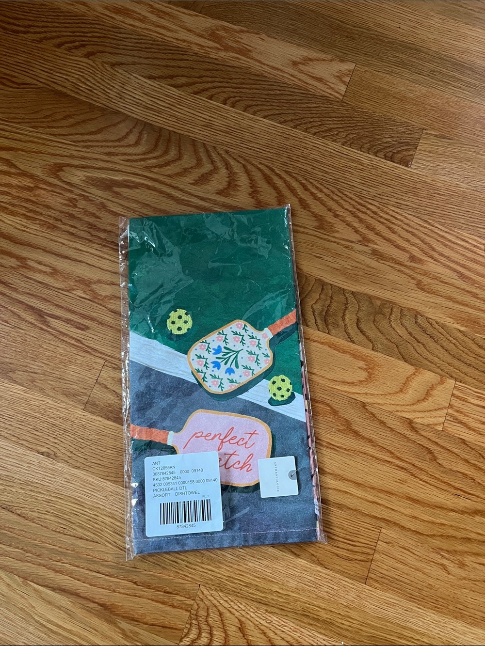 NWT Anthropologie Pickleball Dish Towel - Picture 4 of 5